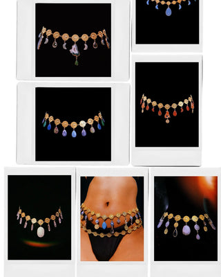Crystal Charm Belts: The Ultimate Festival Fashion Accessory!