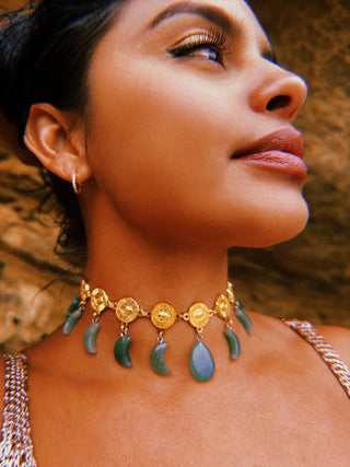 Crystal Moon Choker