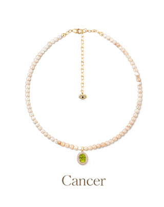 Zodiac Star Sign Crystal Necklace