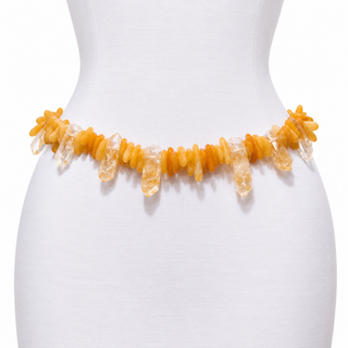 Citrine Crystal Healing Belt
