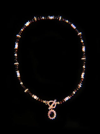 Gaia Garnet Necklace