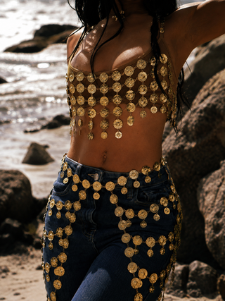 Abundance Coin Skirt