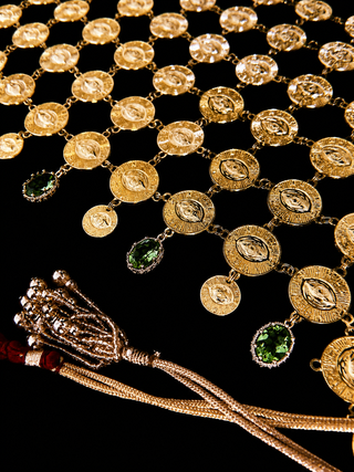 Green Crystal Coin Top