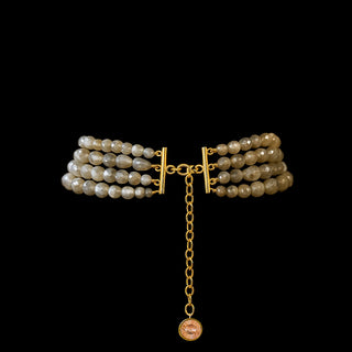Labradorite Crystal Choker
