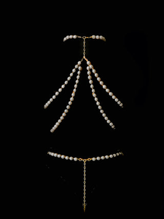 Labradorite Crystal Body Chain