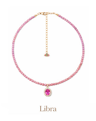 Zodiac Star Sign Crystal Necklace