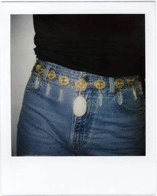 Quartz Charm Belt
