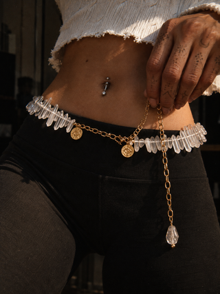 Quartz Crystal Belt