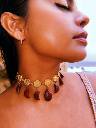 Crystal Moon Choker