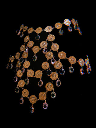 Royale Crystal Coin Belt