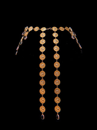 Royale Crystal Coin Belt