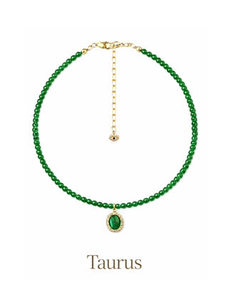 Zodiac Star Sign Crystal Necklace