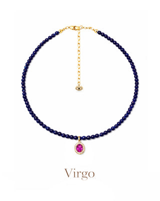 Zodiac Star Sign Crystal Necklace