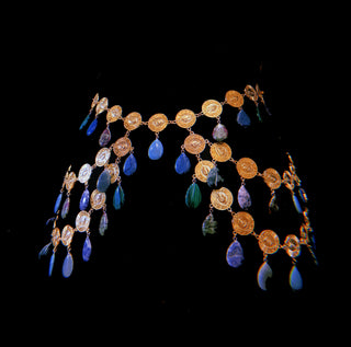 Multi-stone Coin Belt