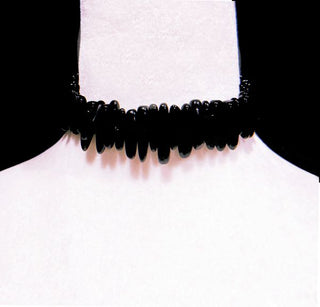 Tourmaline Crystal Necklace – handmade necklace crystal jewelry by Laurel Street Shop