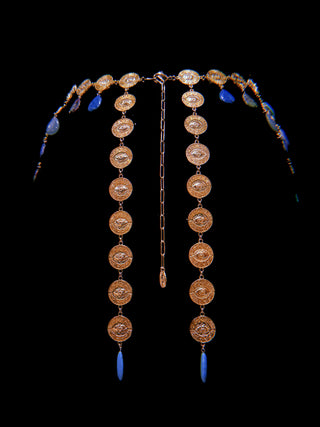 Multi-stone Coin Belt
