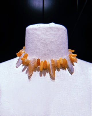 Crystal Flame Necklace
