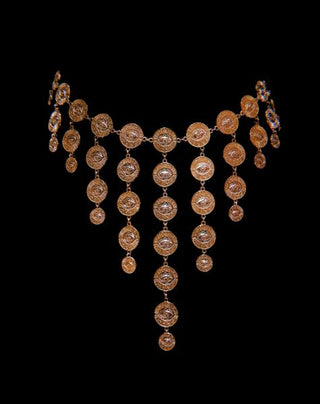 Falling Coin Belt – handmade belt crystal jewelry by Laurel Street Shop