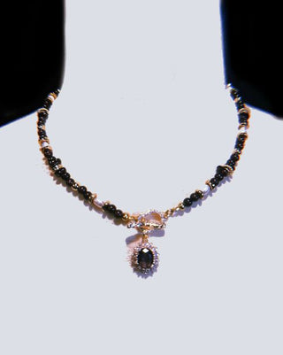 Gaia Garnet Necklace – handmade necklace crystal jewelry by Laurel Street Shop