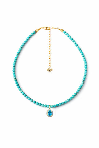Zodiac Star Sign Crystal Necklace