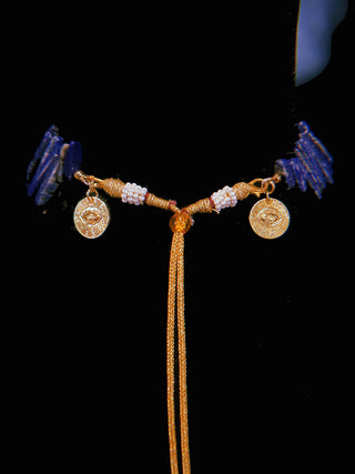 Lapis Lazuli Crystal Necklace
