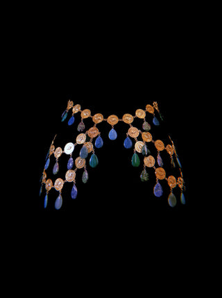 Multi-stone Coin Belt