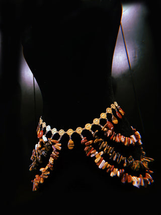 Mookaite Tiger's Eye Fusion Belt