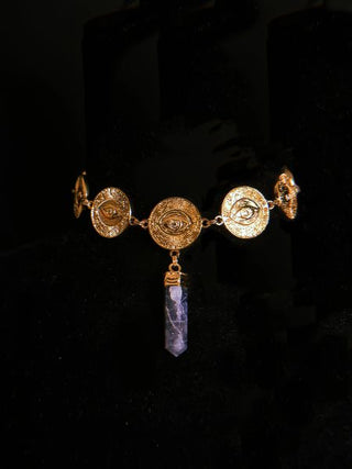 Multiverse – MTH (confirm stone with Charleene) – handmade necklace crystal jewelry by Laurel Street Shop