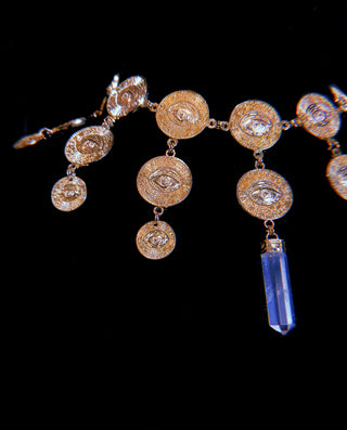 Falling Quartz Necklace