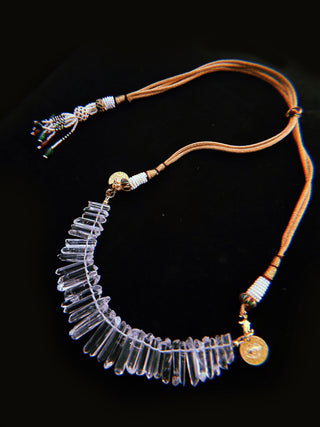 Quartz Crystal Necklace