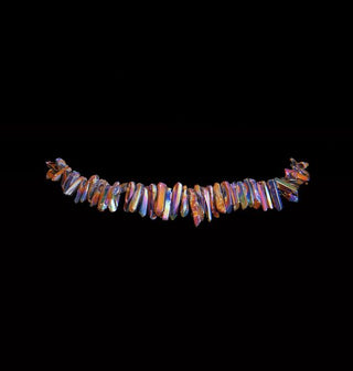 Rainbow Quartz Crystal Belt – handmade belt crystal jewelry by Laurel Street Shop
