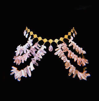 Pink Crystal Fusion Belt – handmade belt crystal jewelry by Laurel Street Shop