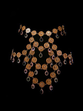 Royale Crystal Coin Belt – handmade belt crystal jewelry by Laurel Street Shop