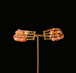 Sunstone Crystal Choker