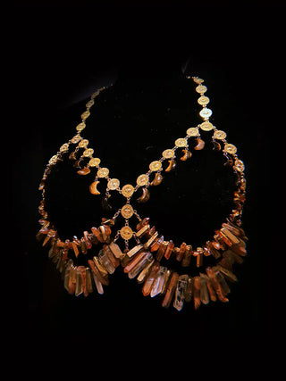 Sunset Quartz Moon Bra
