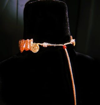 Sunset Quartz Choker