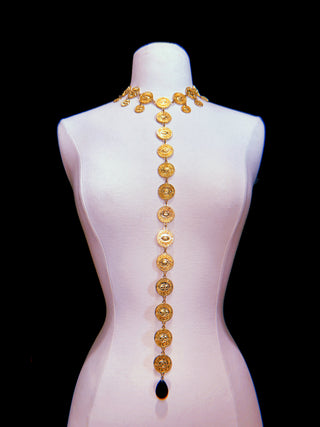 Tourmaline Pendulum Necklace